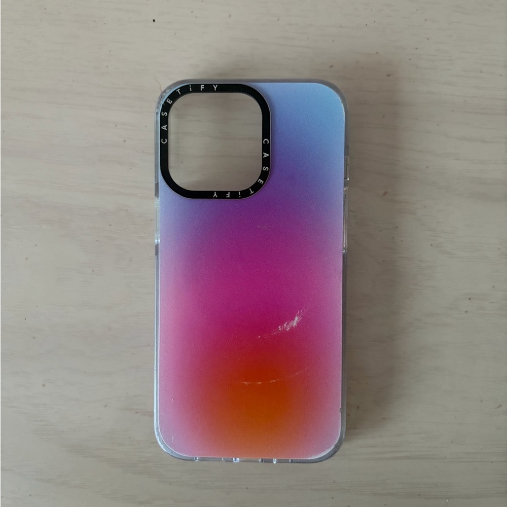 Casetify iPhone 13 Pro Multicolor Gradient Phone Case